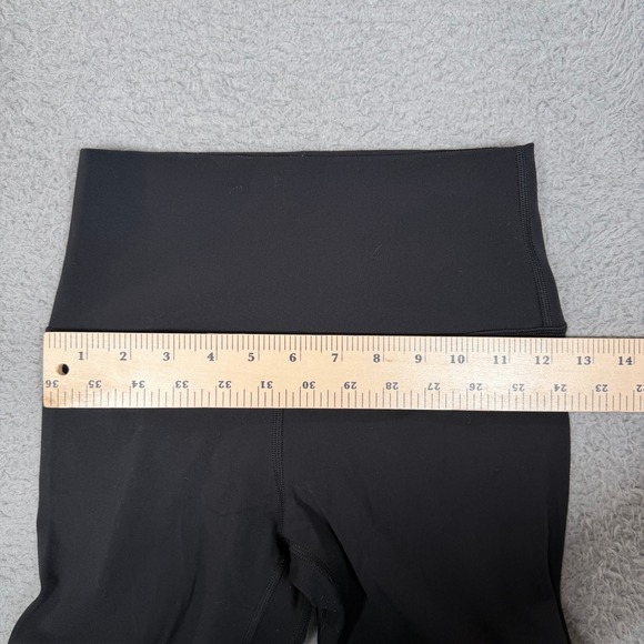 Lululemon Align High Rise Pant 25 Black Nulu Yoga Leggings LW5CT3S Womens Size 4 - Picture 8 of 10